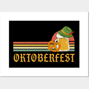 Germany Oktoberfest Funny Drinking Beer Vintage Posters and Art